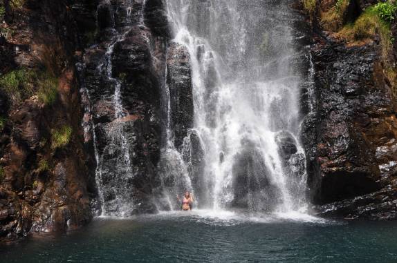 Um delicioso banho na Cachoeira da Serra Azul, em Bom Jardim, no Mato Grosso